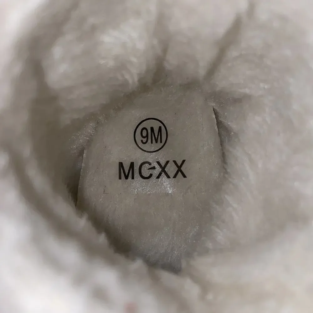 MEXX Lavender Quilted Infant Soft Booties 9
